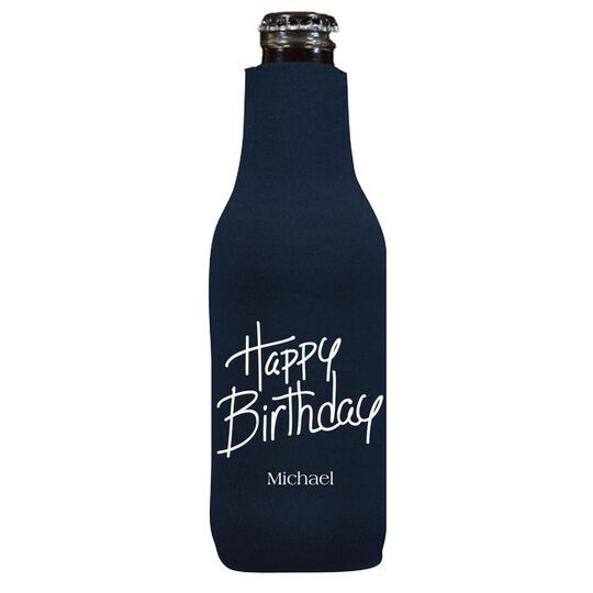 Fun Happy Birthday Bottle Huggers